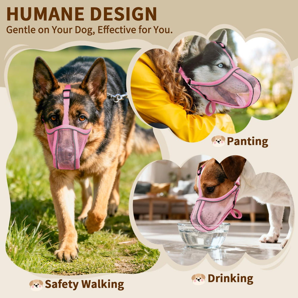 Mayerzon mordaza para aseo y paseos suaves, ideal para perros pequeños