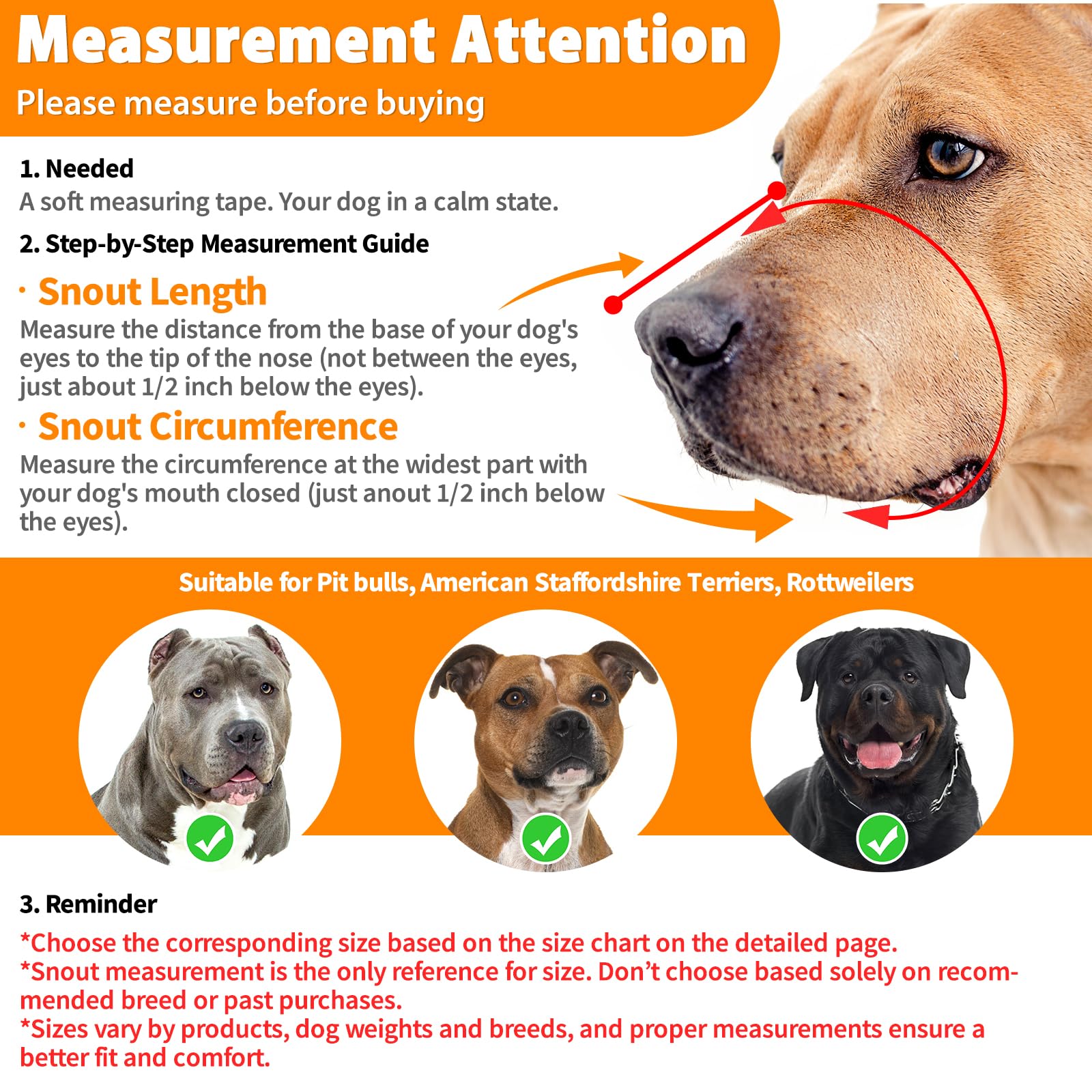 Mayerzon Muzzle cesta-diseño higienico para perros grandes