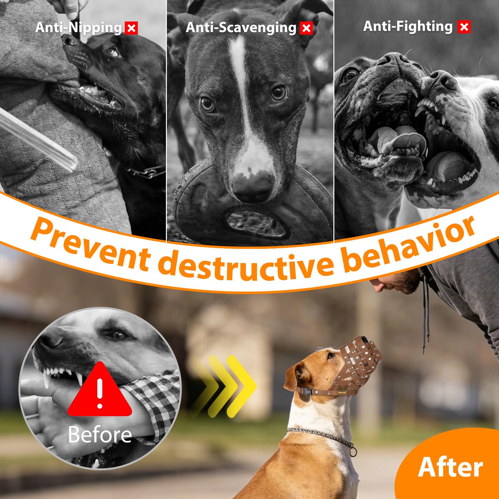 Mayerzon Muzzle permite respirar y beber durante salidas