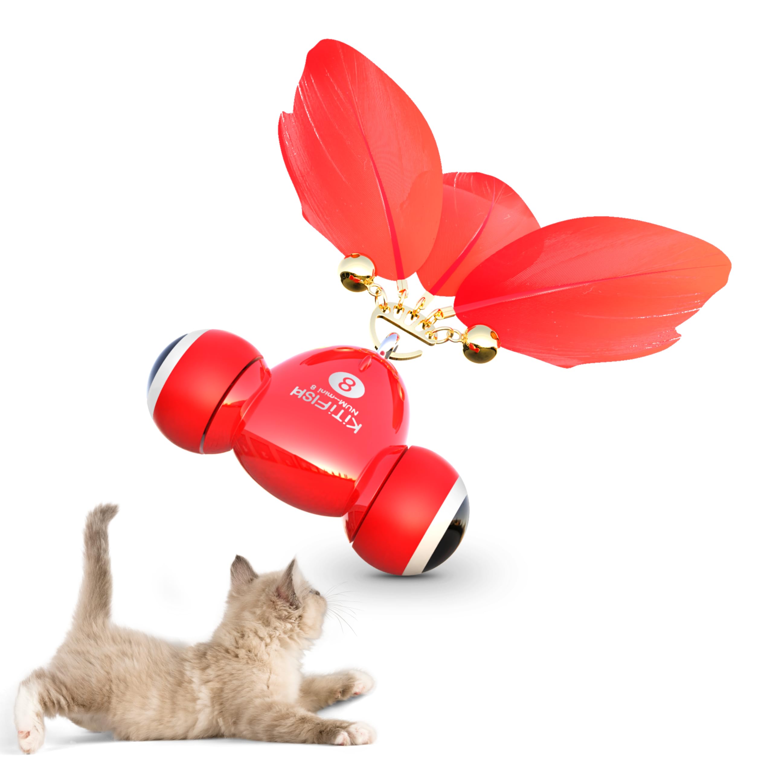 MayMaw KiTiFISH pez realista para gatos, juego interactivo
