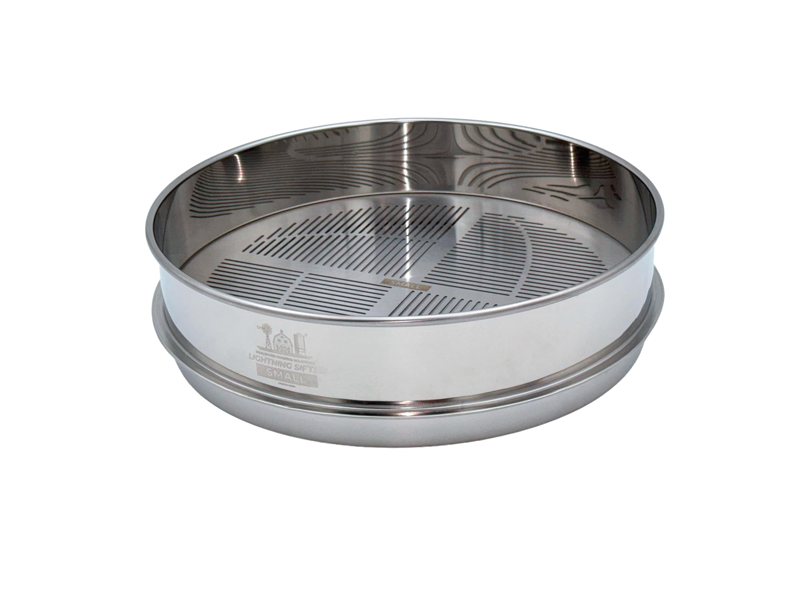 Mealworm Farming Solutions D-11 Lightning Sifter con superficie de cribado clara para separación