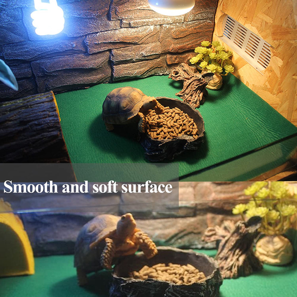 Alfombra Mechpia para gecko leopardo, sustrato suave útil.