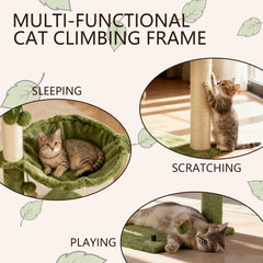 MECOOL Arbol para gatos: hamaca grande para descanso cómodo