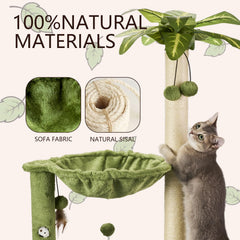 MECOOL Arbol para gatos: juguetes colgantes para estimular juego
