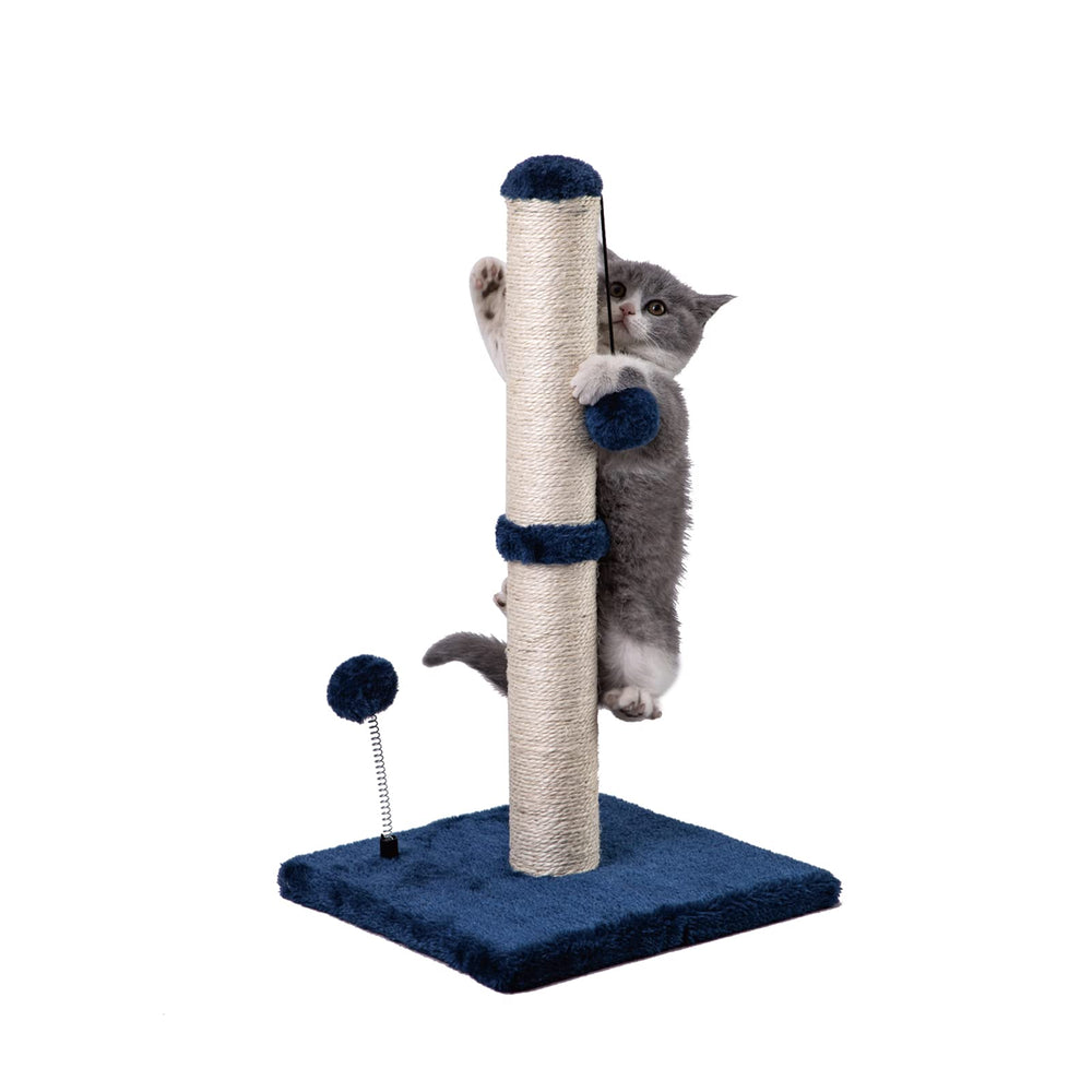 MECOOL poste rascador para gatitos con sisal natural y altura de 22 pulgadas