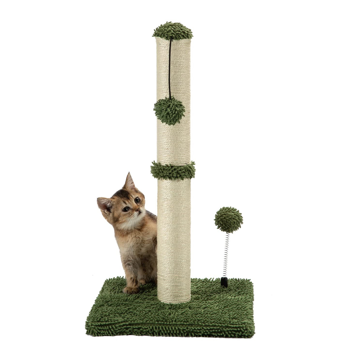 MECOOL rasca-gato de sisal de 22 pulgadas para gatitos