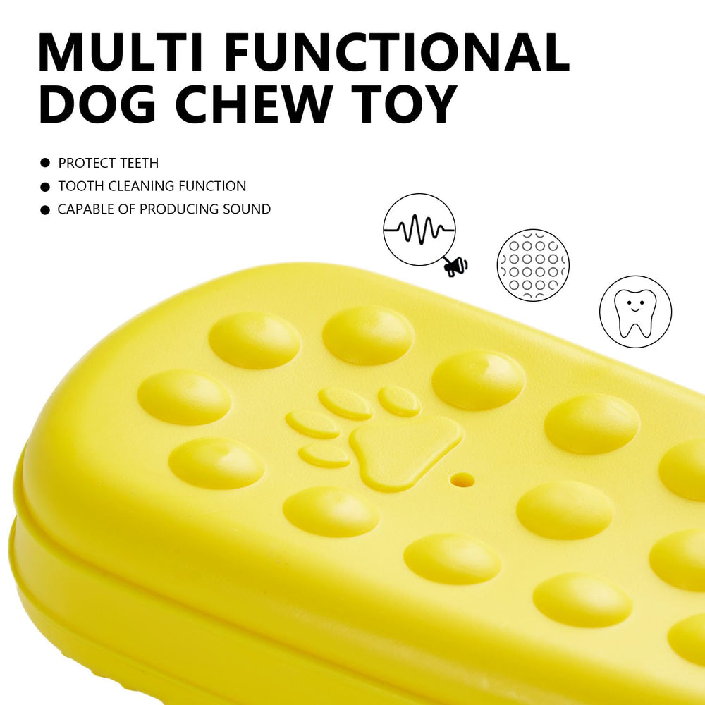 MECOOL zapatilla morada con sonido, entretenimiento seguro para razas medianas