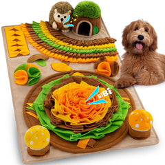 Meilzer Snuffle Mat frontal estimula el olfato del perro.
