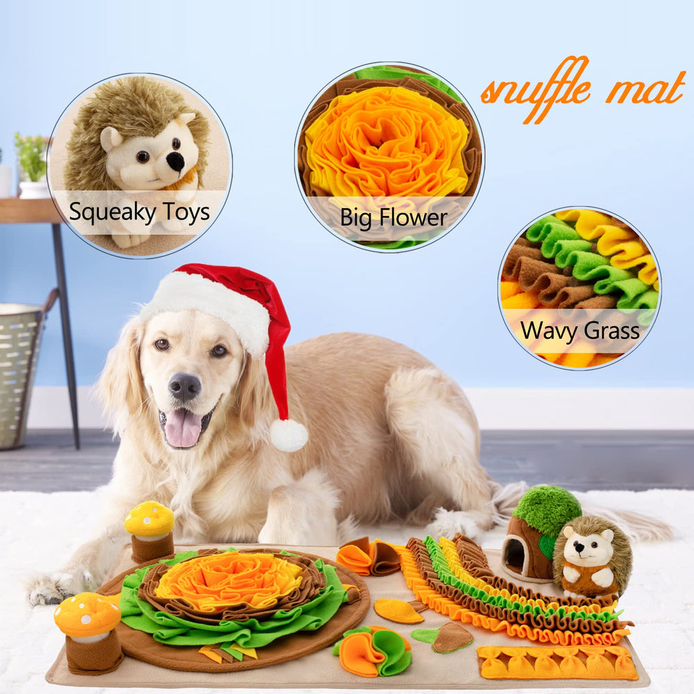 Meilzer Snuffle Mat setas parlantes para búsqueda de premios.