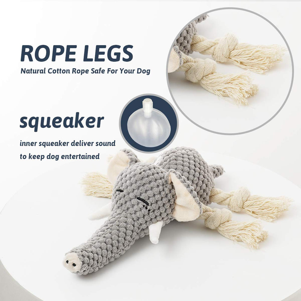 MewaJump Peluche para perro en forma de ratón, estimulante y resistente para juegos.