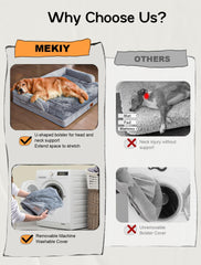 Dimensiones 42x30x8 pulgadas MEKIY para perros grandes.
