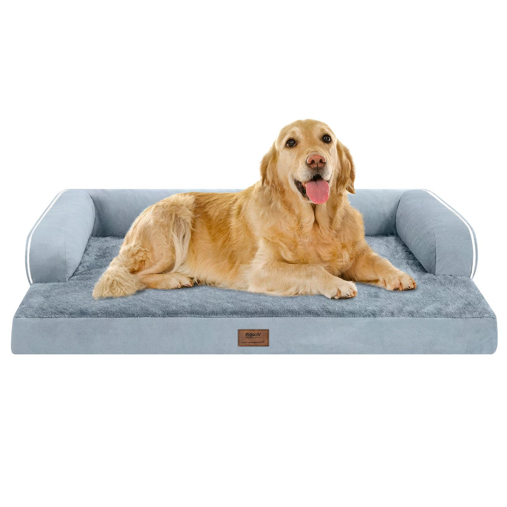Cama MEKIY XL para perros grandes con espuma de memoria.