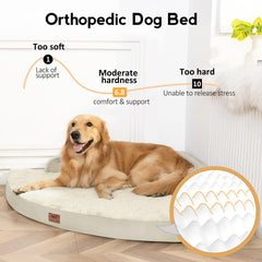 MEKIY funda lavable para cama de perro, limpieza sencilla