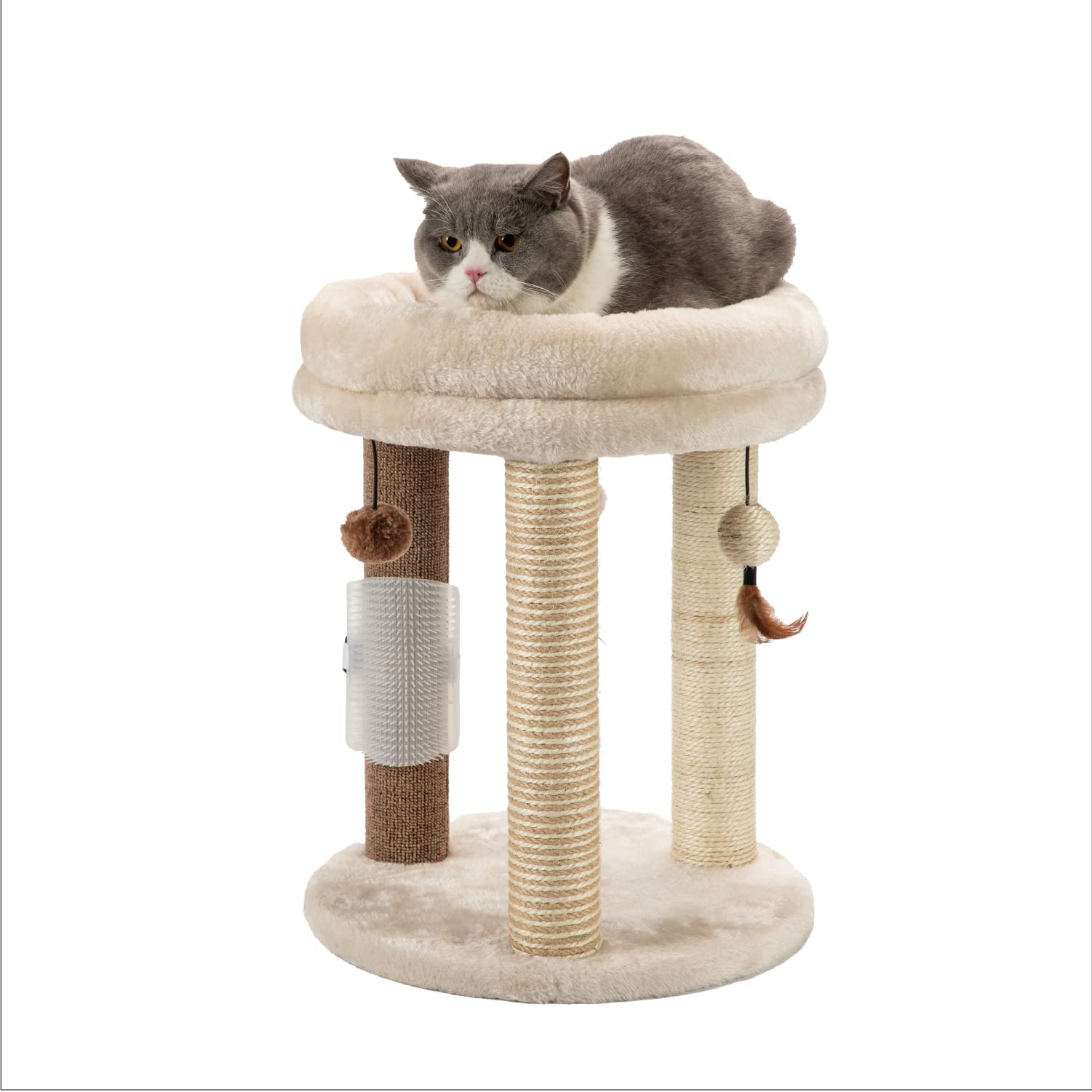 MECOOL arbol gatos 4en1 con base estable para juego