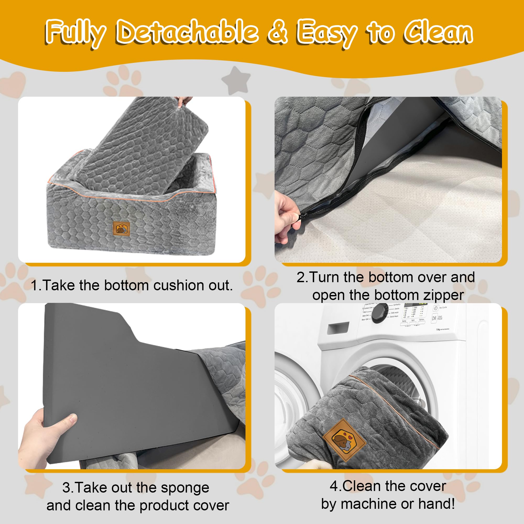 melafa365 funda lavable y revestimiento duradero para limpieza rápida