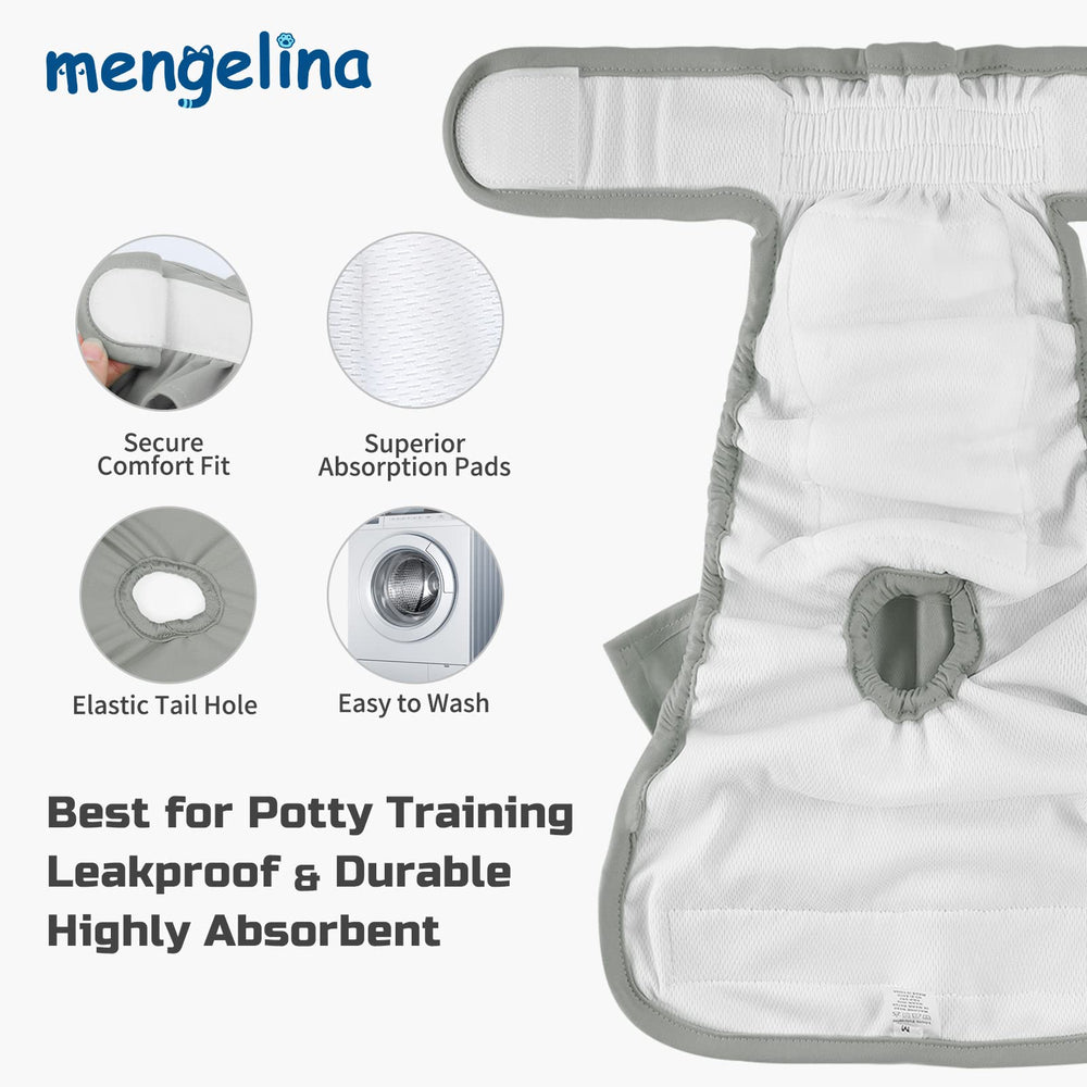 Pañales Mengelina con velcro fuerte para ajuste rápido y seguro.