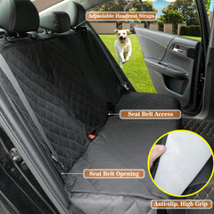 Meolsaek Cubre Asiento Trasero con bolsa de almacenamiento, mantiene ordenado.