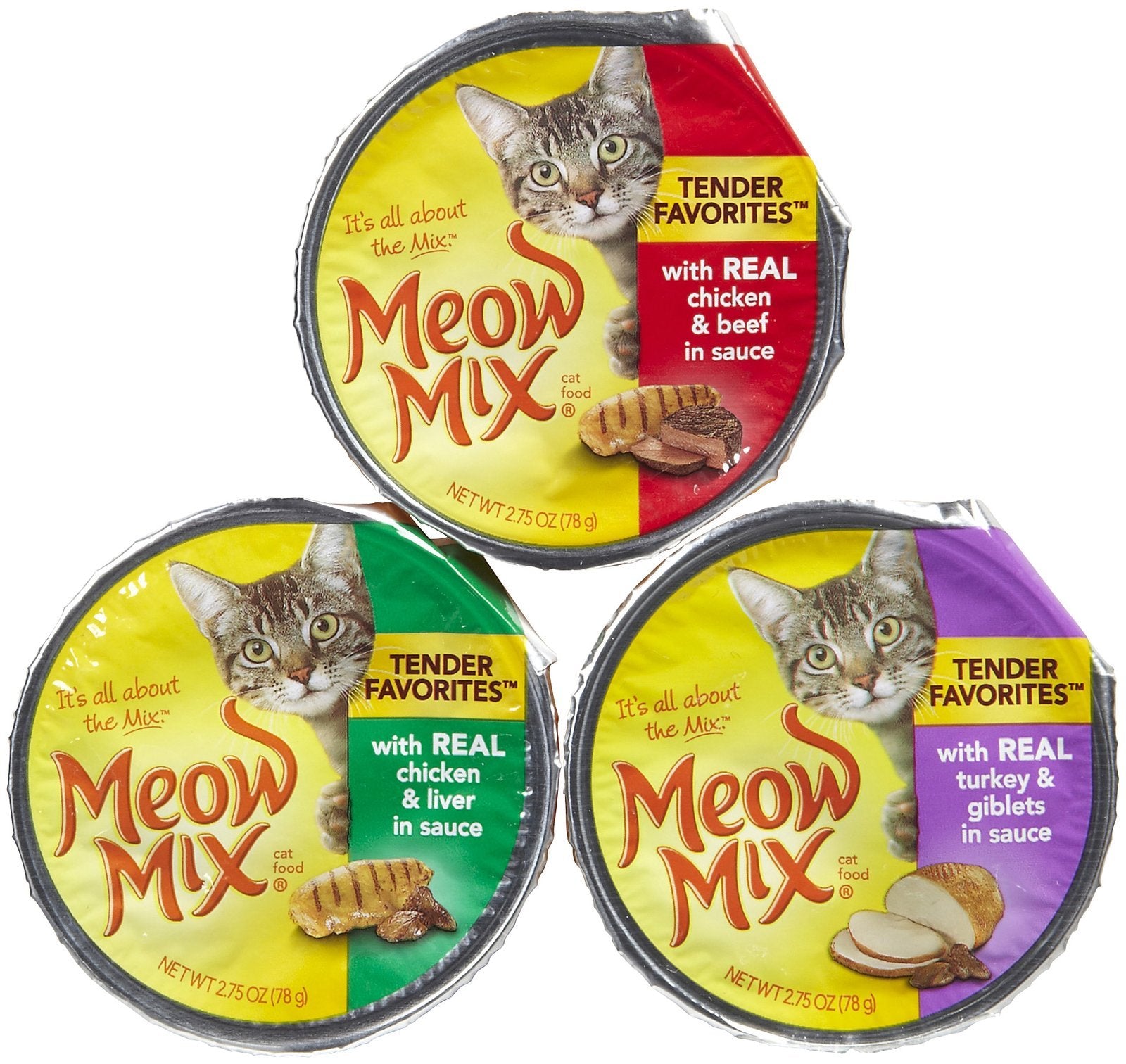 Meow Mix Market Select copa con pollo e higado en salsa, ideal para comidas sabrosas