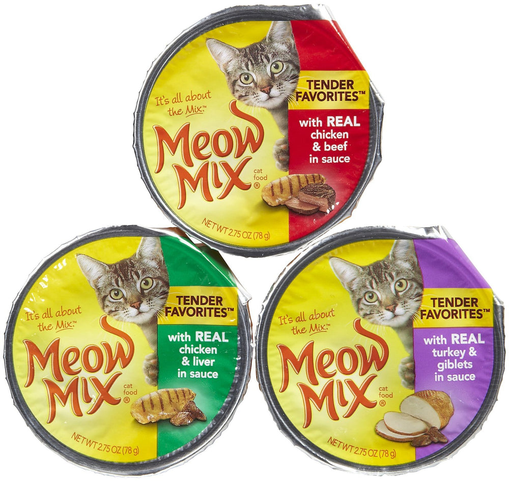 Meow Mix Market Select copa con pollo e higado en salsa, ideal para comidas sabrosas