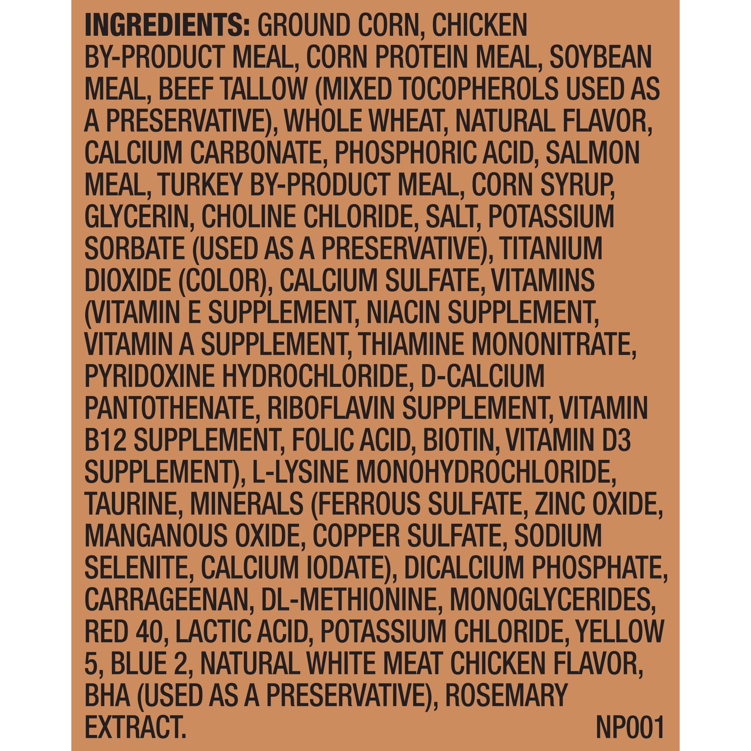 Meow Mix: vitaminas y minerales en estallidos de Vitalidad.