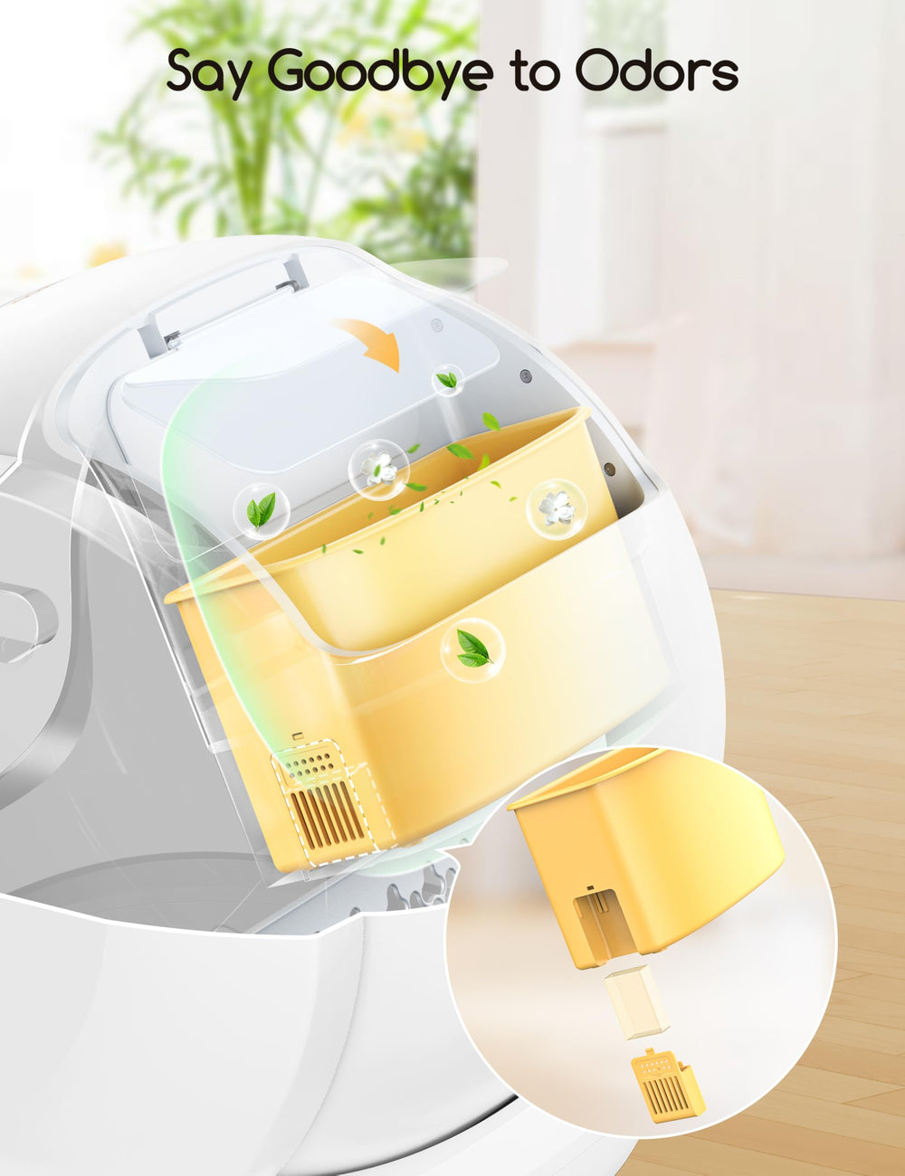 Meowant control con la aplicación AIRPET para monitoreo en tiempo real