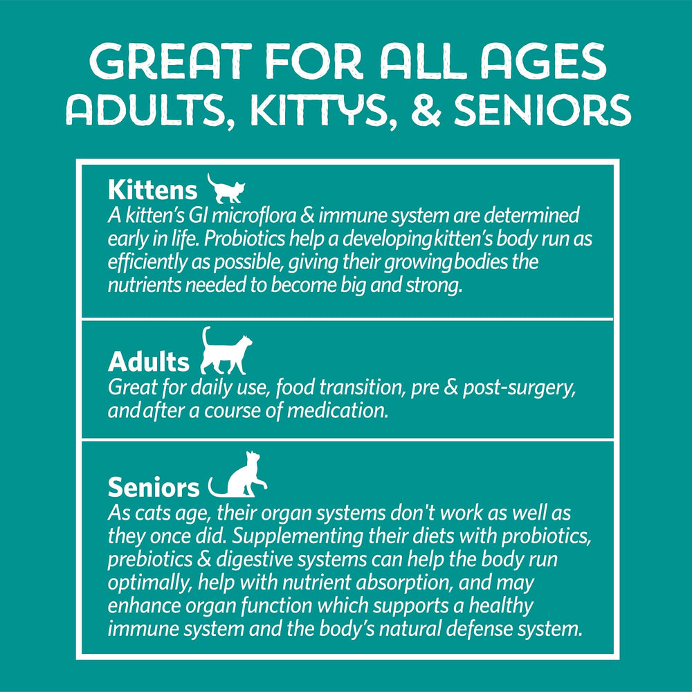 Sabor atún de Meowbiotics Buen Digestivo que atrae a felinos