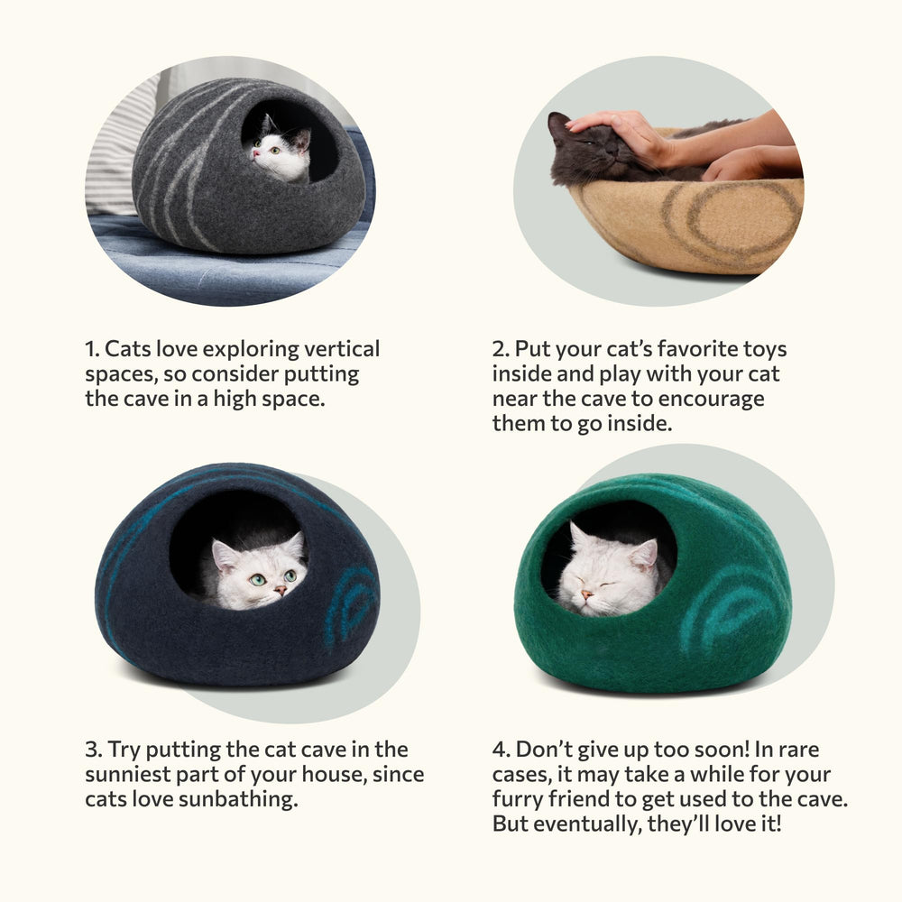 MEOWFIA cama refugio elegante oculta pelo y suciedad