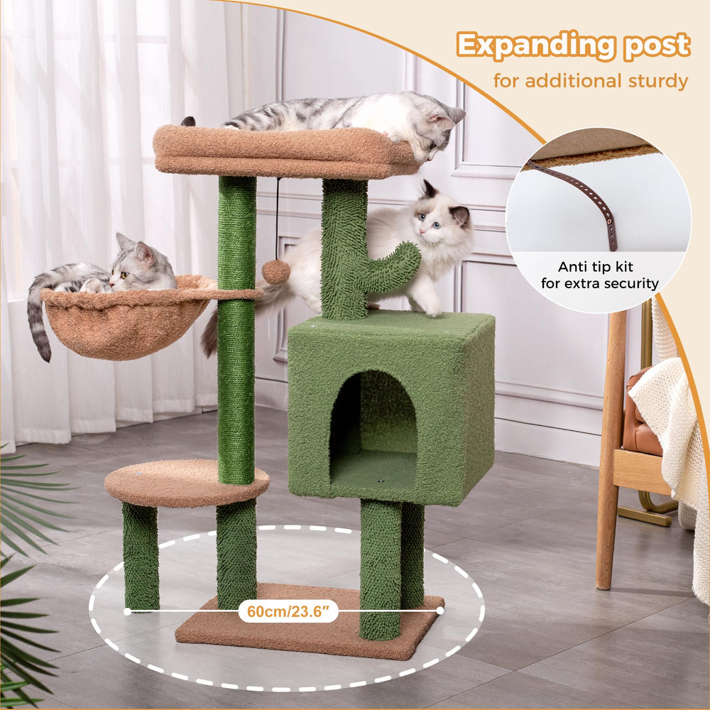Meowrista percha superior removible: plataforma elevada para vigilar el entorno.