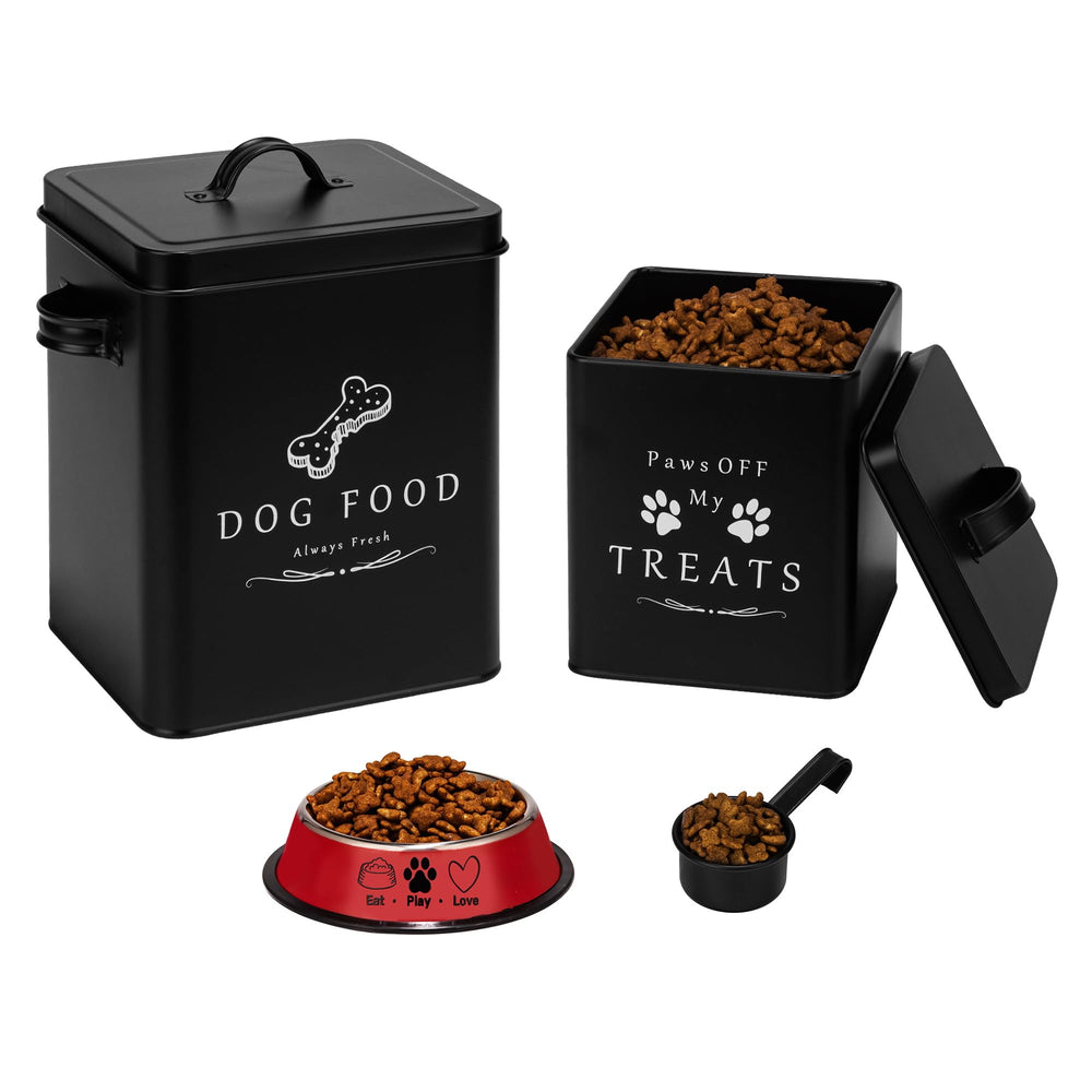 Meraki Home contenedor de alimento para perro pequeño con tapa hermética