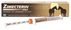 Merial Zimecterin Gold, pasta oral para caballos, ayuda a controlar helmintos de forma práctica.