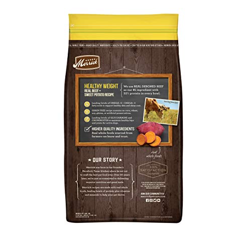 Merrick alimento natural y completo para perros adultos activos