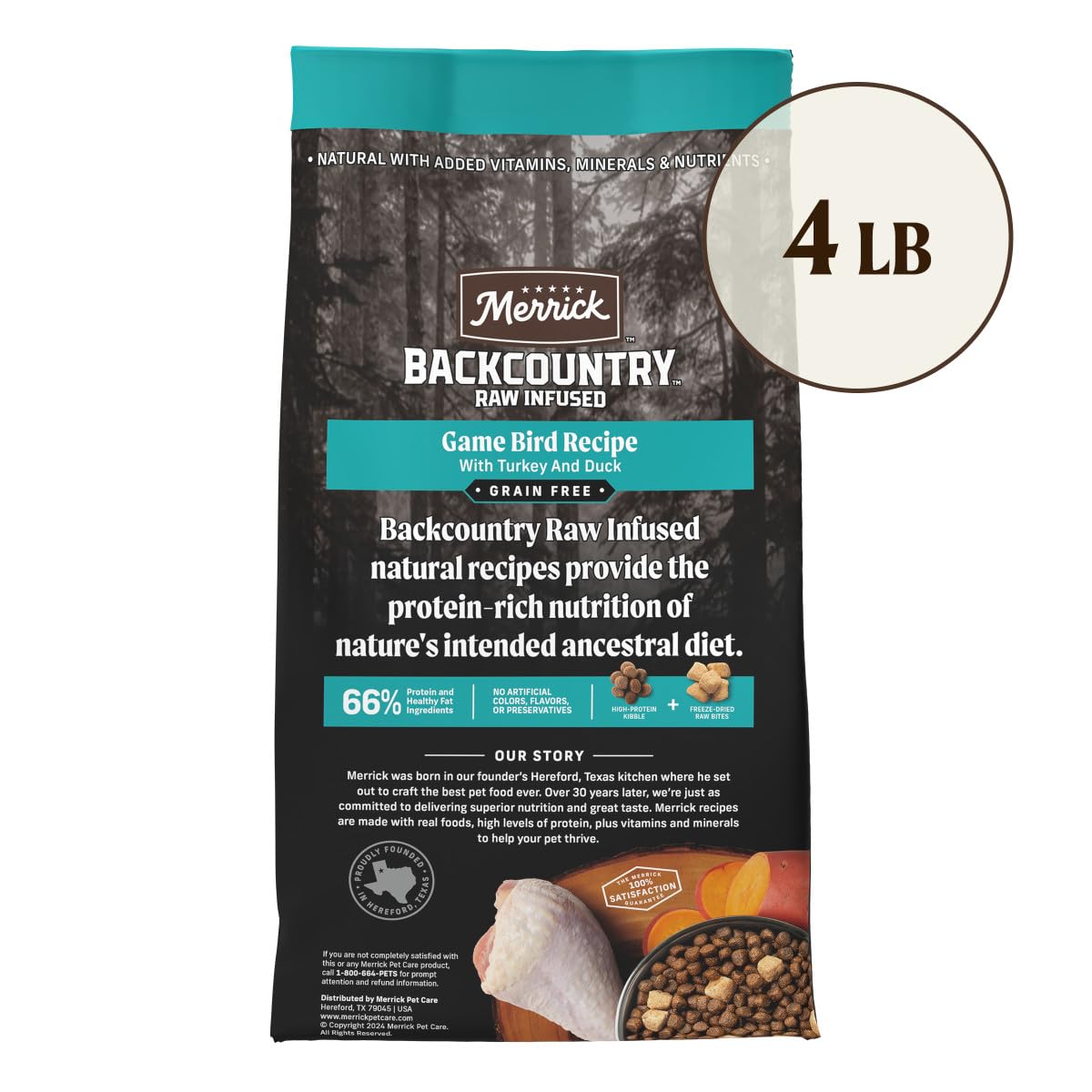 Glucosamina y condroitina para movilidad en Merrick Backcountry