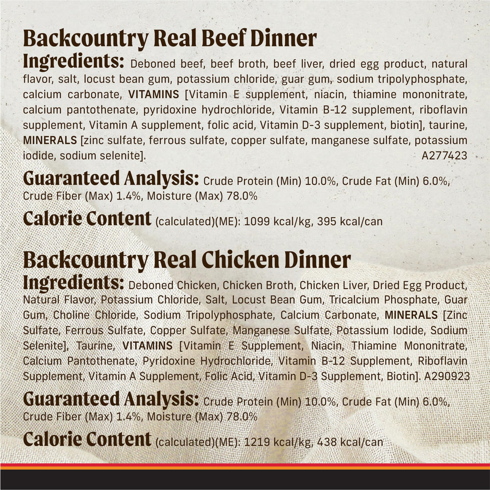 Merrick Backcountry: textura húmeda que realza el sabor al servir sobre croquetas.