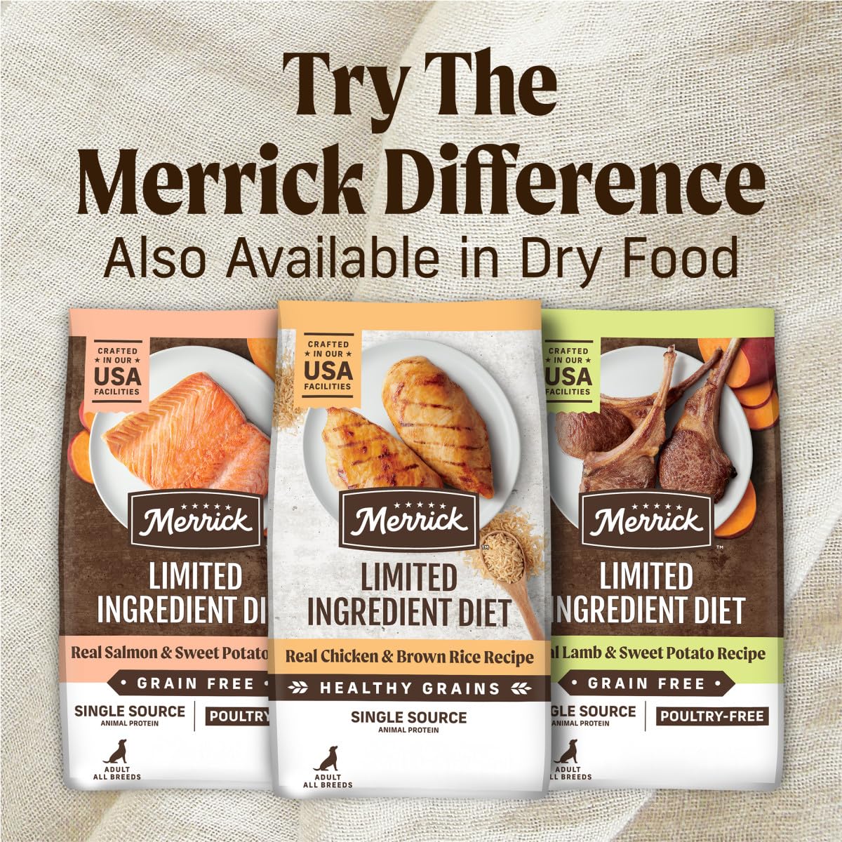Merrick fabricado en EE. UU. en Hereford, TX.