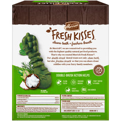 Merrick Fresh Kisses: aceites-naturales coco-menta, aroma agradable durante el mordisqueo