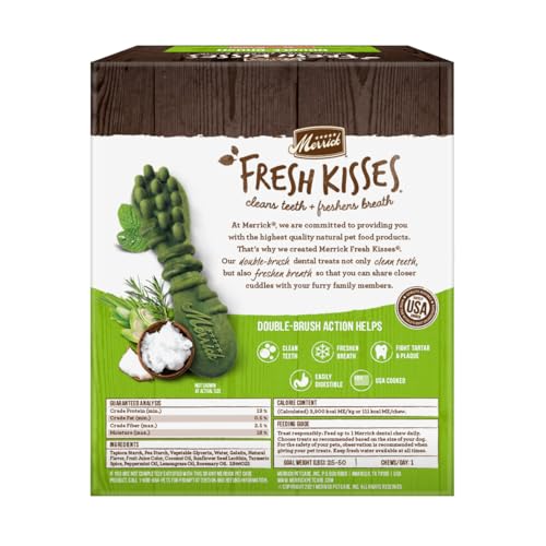 Merrick Fresh Kisses caja de 22 unidades lista para usar.