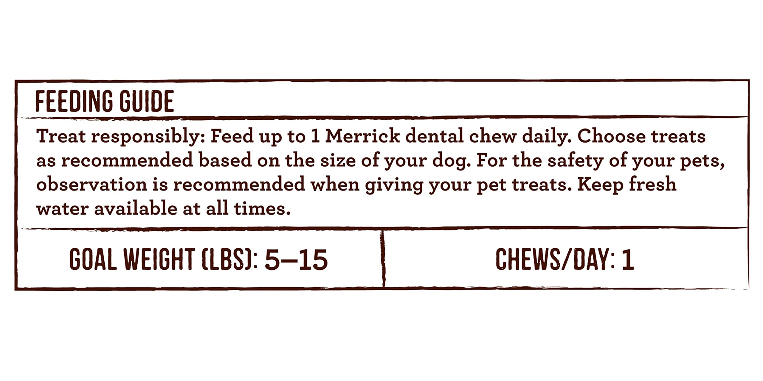 Merrick Fresh Kisses: sin-granos sin-papas, golosinas aptas para dietas sensibles