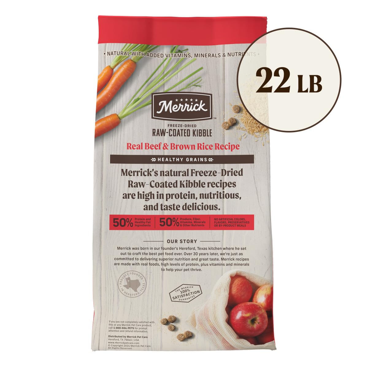 Merrick Healthy Grains: glucosamina y condroitina para articulaciones saludables