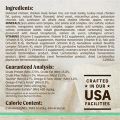 Merrick Healthy Grains Senior: glucosamina y condroitina para articulaciones.