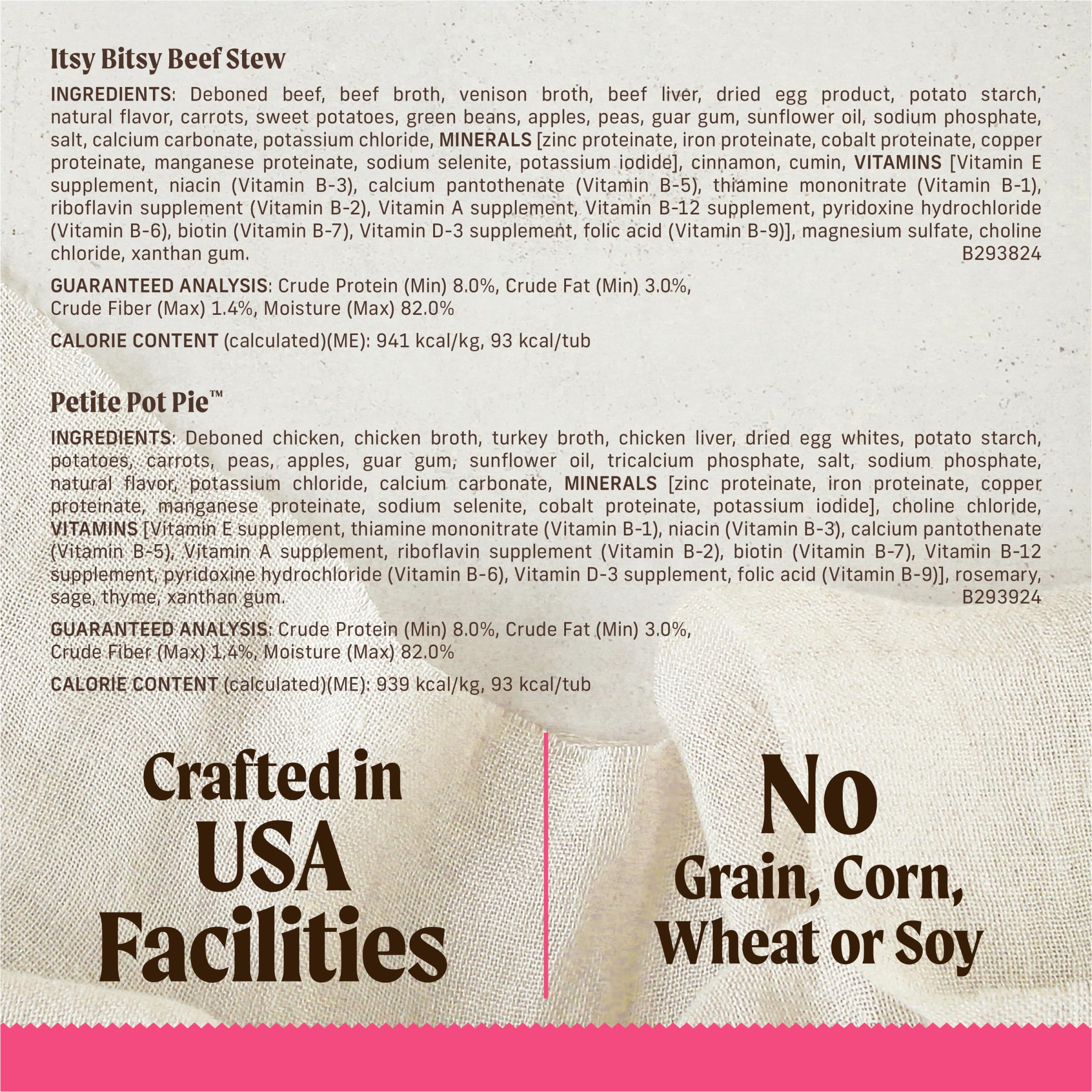 Merrick Lil’ Plates: sin colorantes, sabores ni conservantes artificiales.