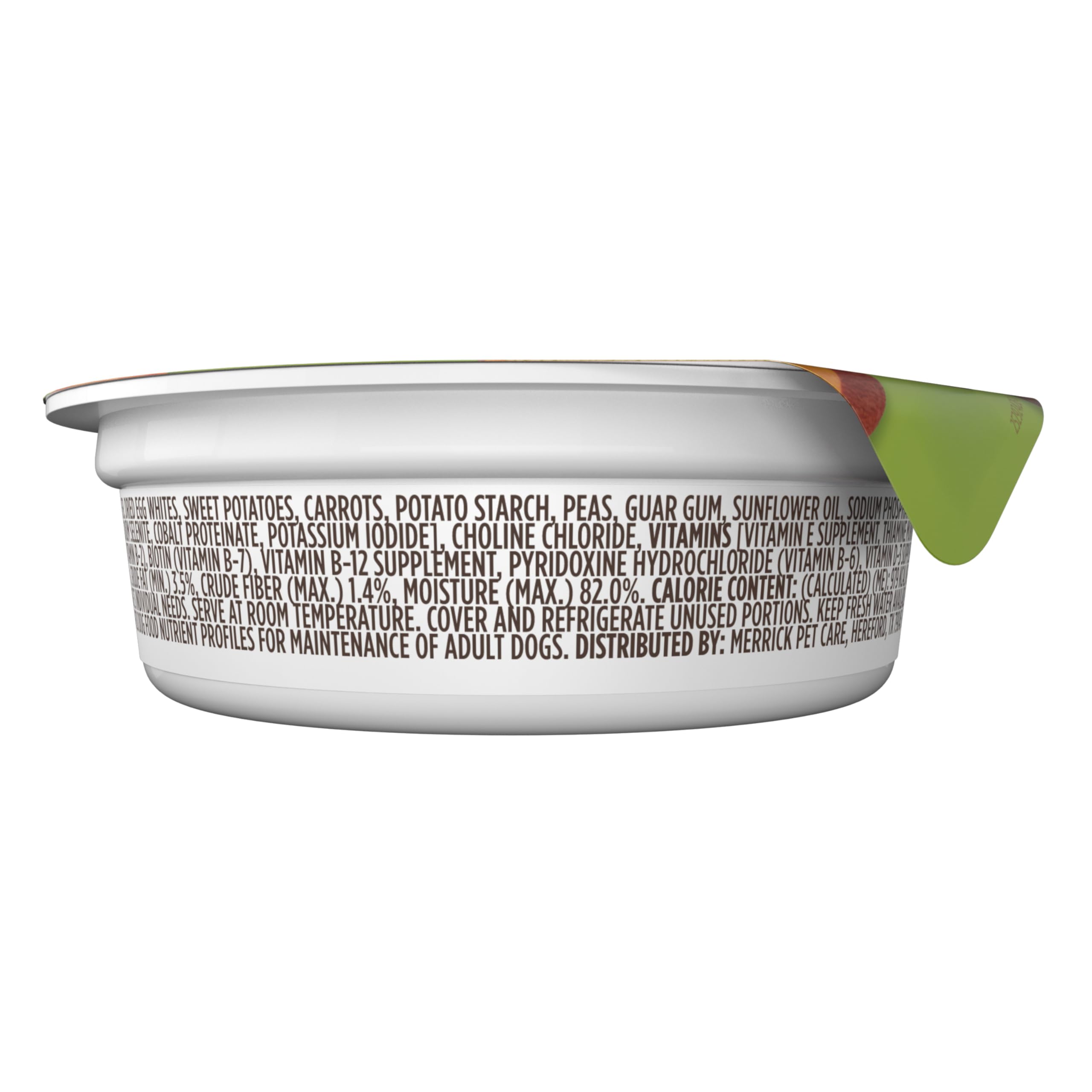 Merrick Mini Platos textura suave, fácil de comer para perros pequeños.