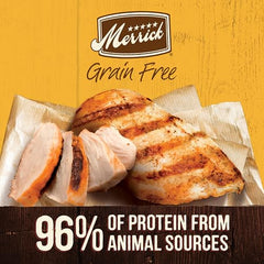 Merrick-proteina-96-animales fuente principal de proteína de origen animal.