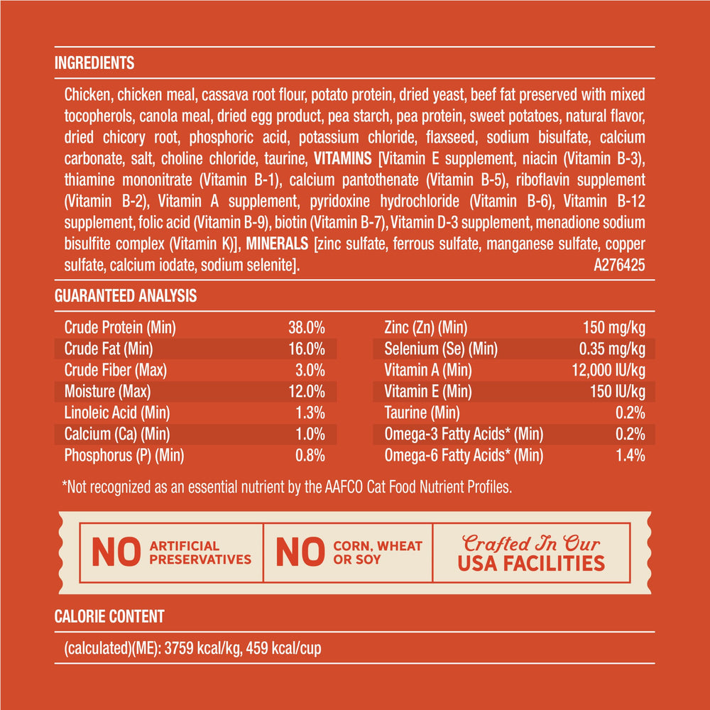 Merrick Purrfect Bistro omega 6 y 3 para piel brillante