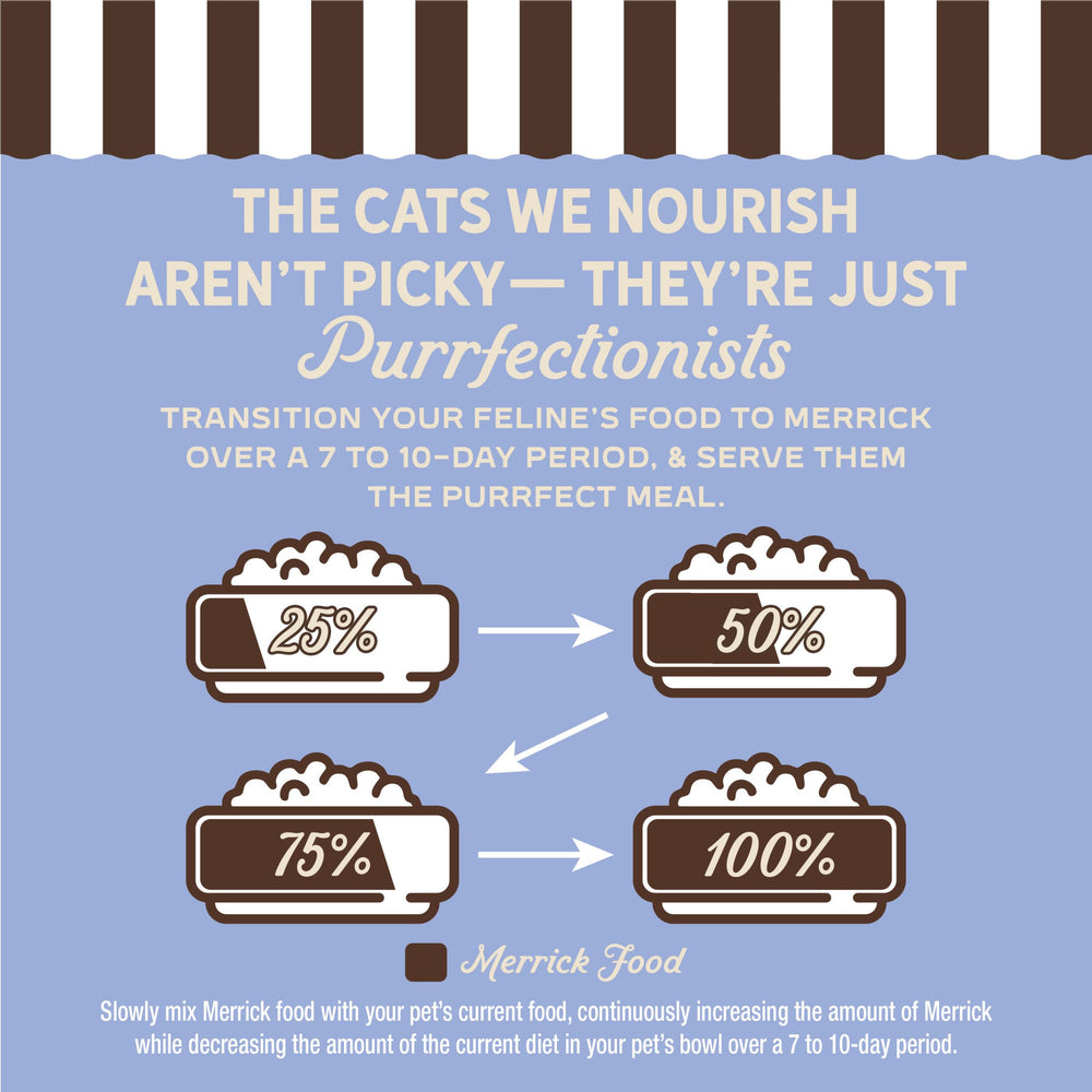 Merrick Purrfect Bistro primer ingrediente atún ayuda músculos.