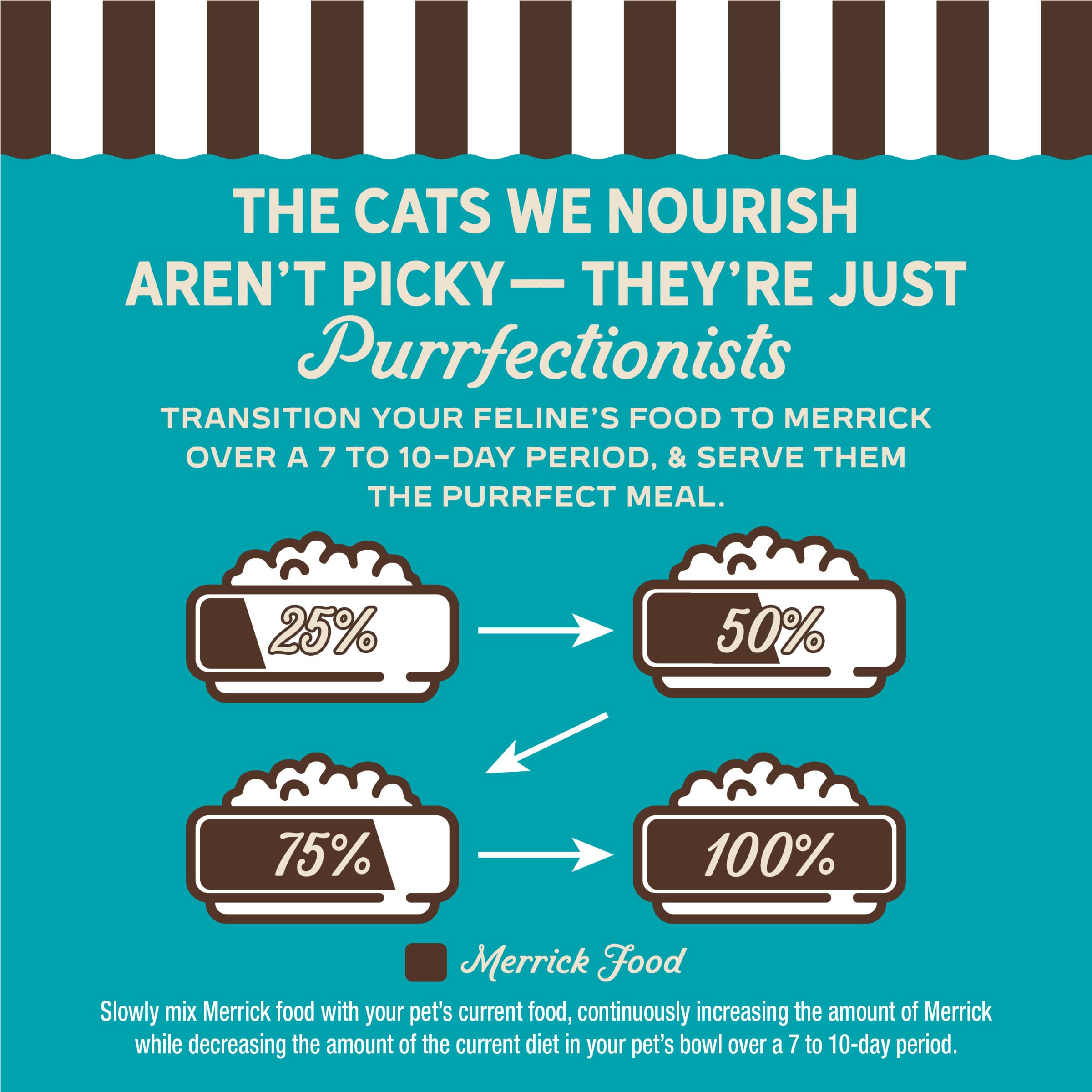 Merrick Purrfect Bistro lata para alimentación diaria saludable