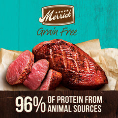 Merrick sin granos, paté natural sin maíz ni soja
