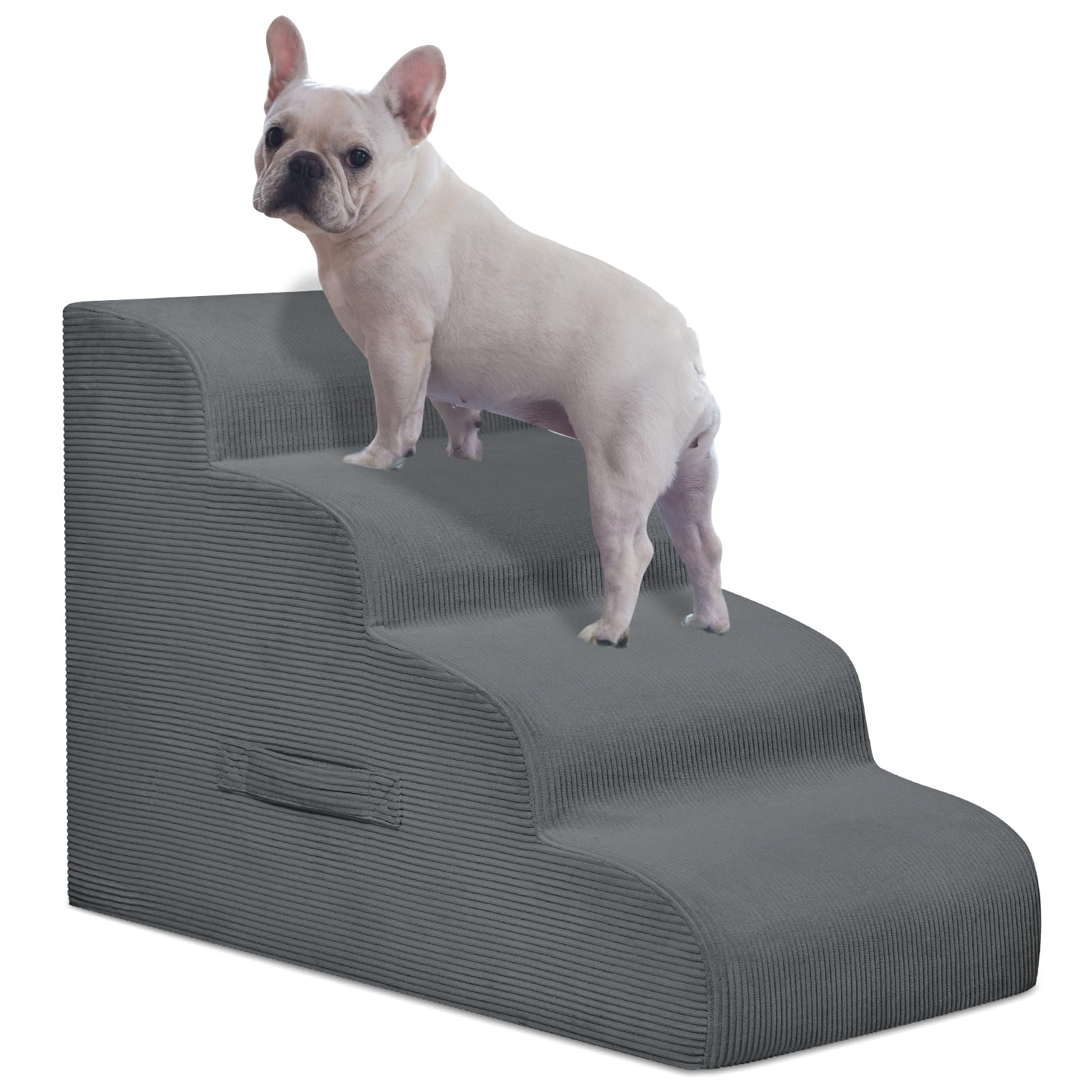 Mesa Lemon escalera de cuatro pasos para cama alta, subida suave para mascotas.
