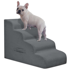 Mesa Lemon escalera de cuatro pasos para cama alta, subida suave para mascotas.