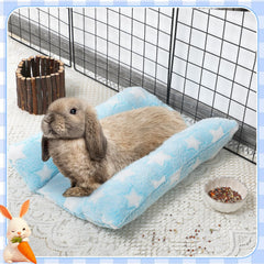 Cama MEWTOGO para conejo 40x36 cm, tamaño ideal para conejos pequeños.