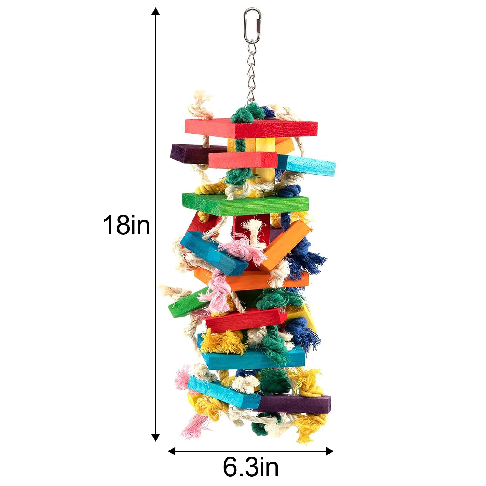 MEWTOGO juguete de escalada y actividad para aves activas